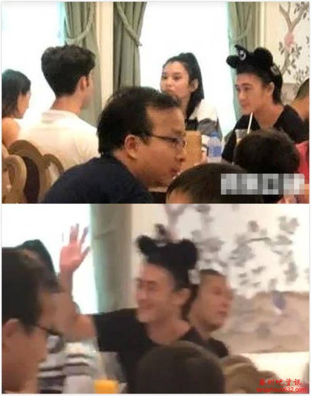 何猷君奚梦瑶守孝期间同游迪士尼，儿子在家，8个月大很难带他来