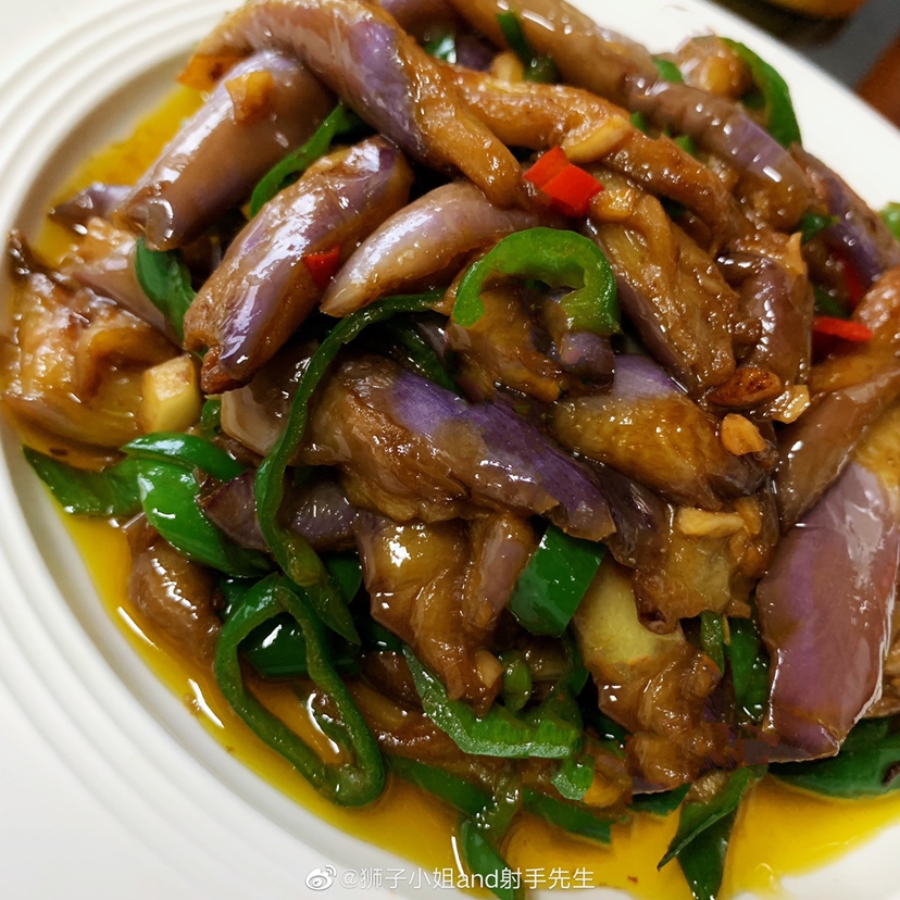 下饭神菜 酱爆茄子的做法 步骤11