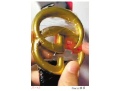 得物鉴定唯品会Gucci腰带为假货