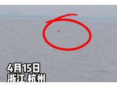 水上轻功？游客拍到一男子疑似在江面行走